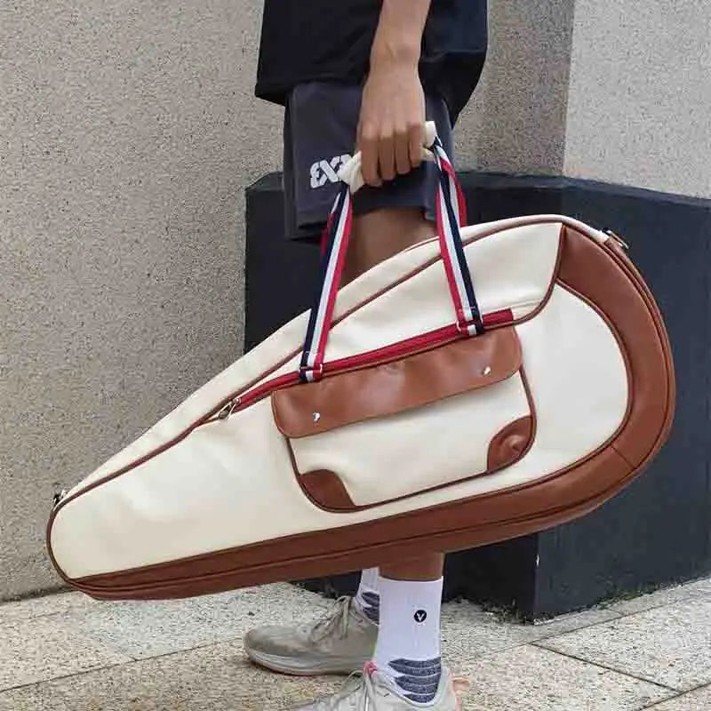 The Heritage Leather Racket Bag