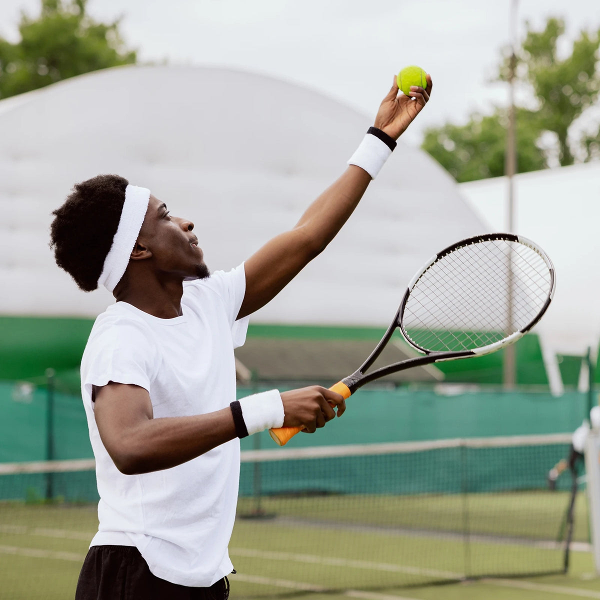The Terry Sweatband Set — Head & Wrist