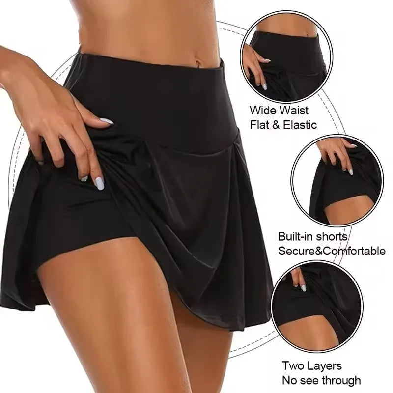 The Deuce Pleated Tennis Skirt