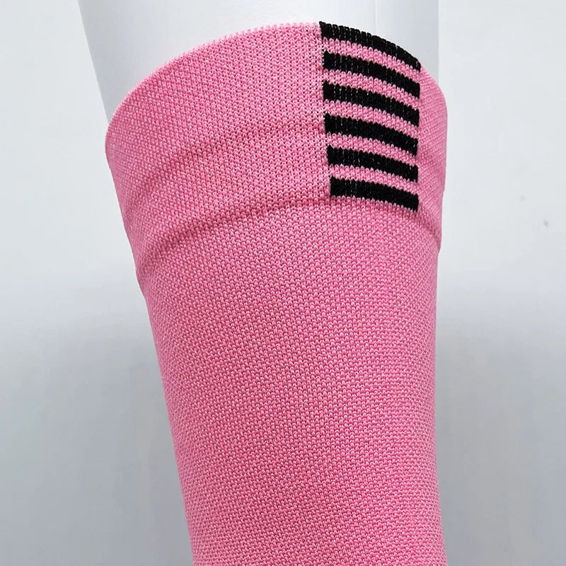 Ribbed Athletic Crew Socks