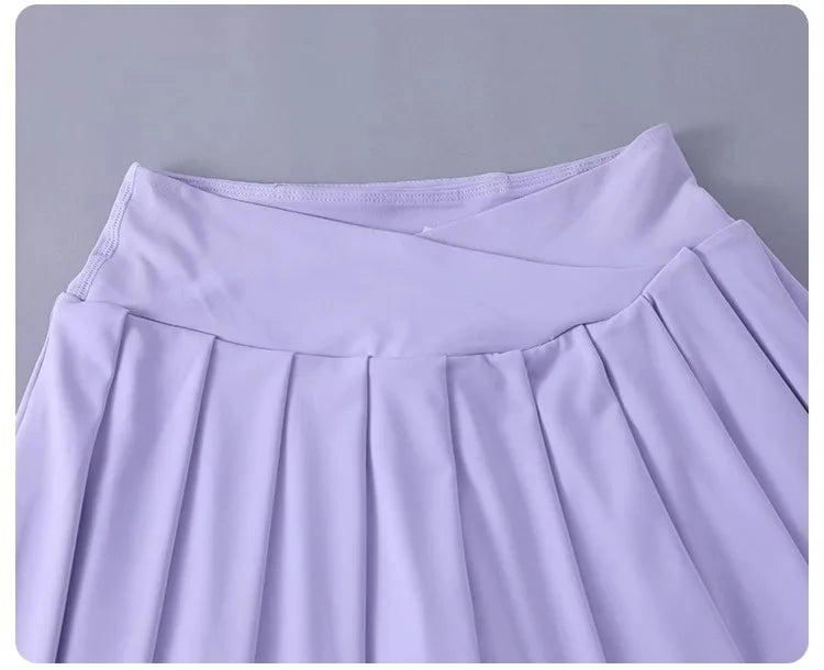 The Match Point Pleated Skirt