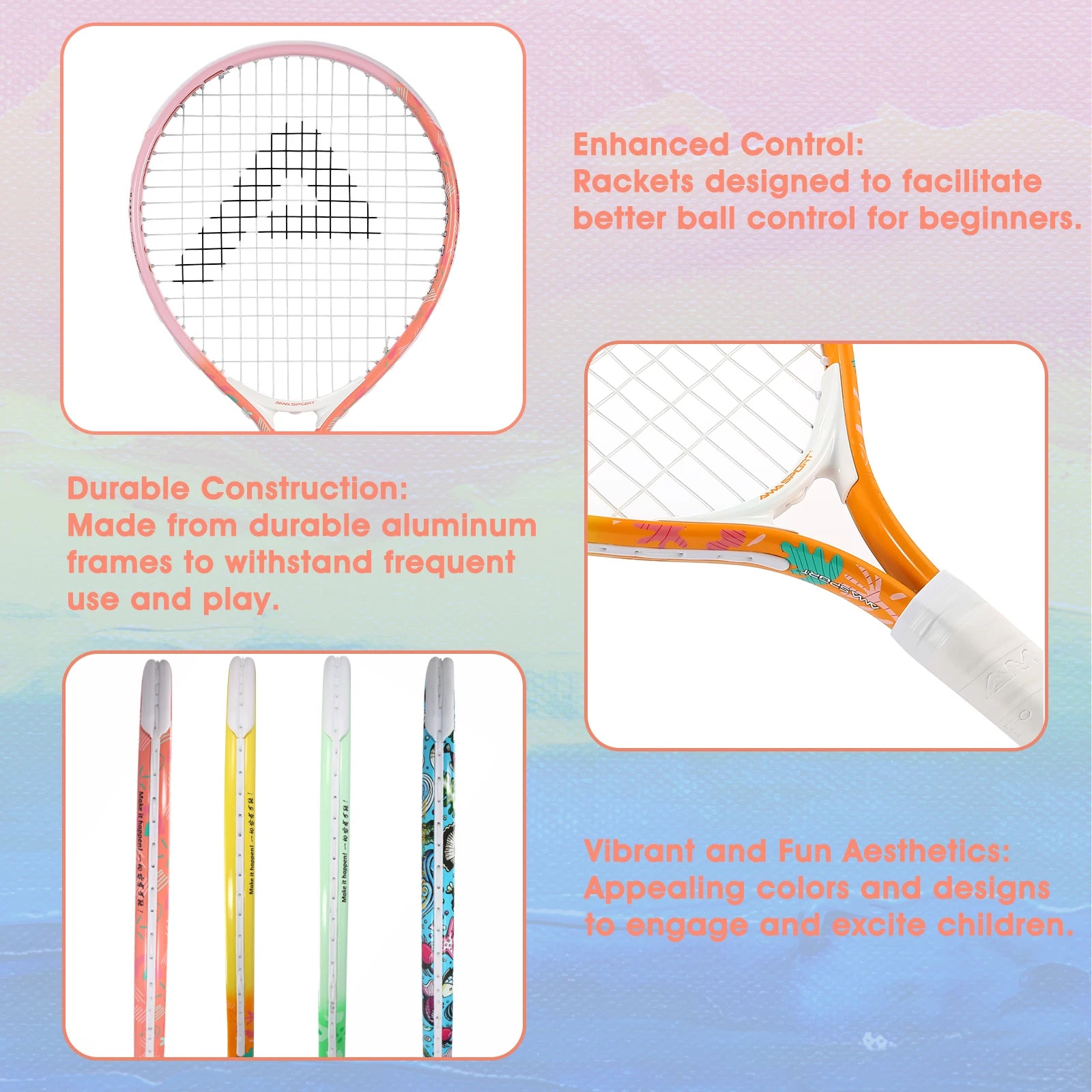 The Ivy Junior Tennis Racket