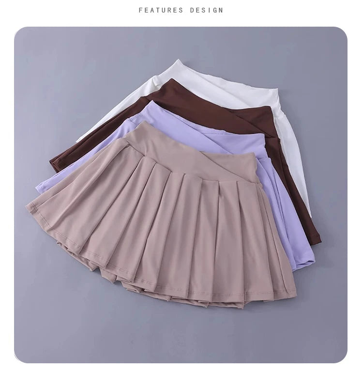 The Match Point Pleated Skirt