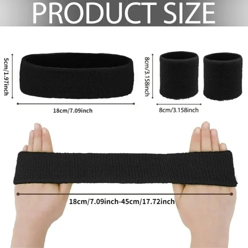 The Court Headband Set — 3 Pack