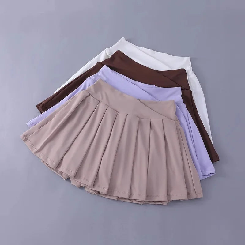 The Match Point Pleated Skirt