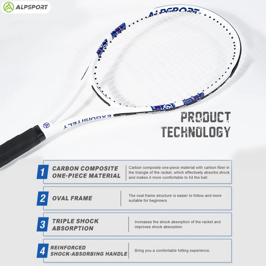 The Baseline Pro 18K Tennis Racket