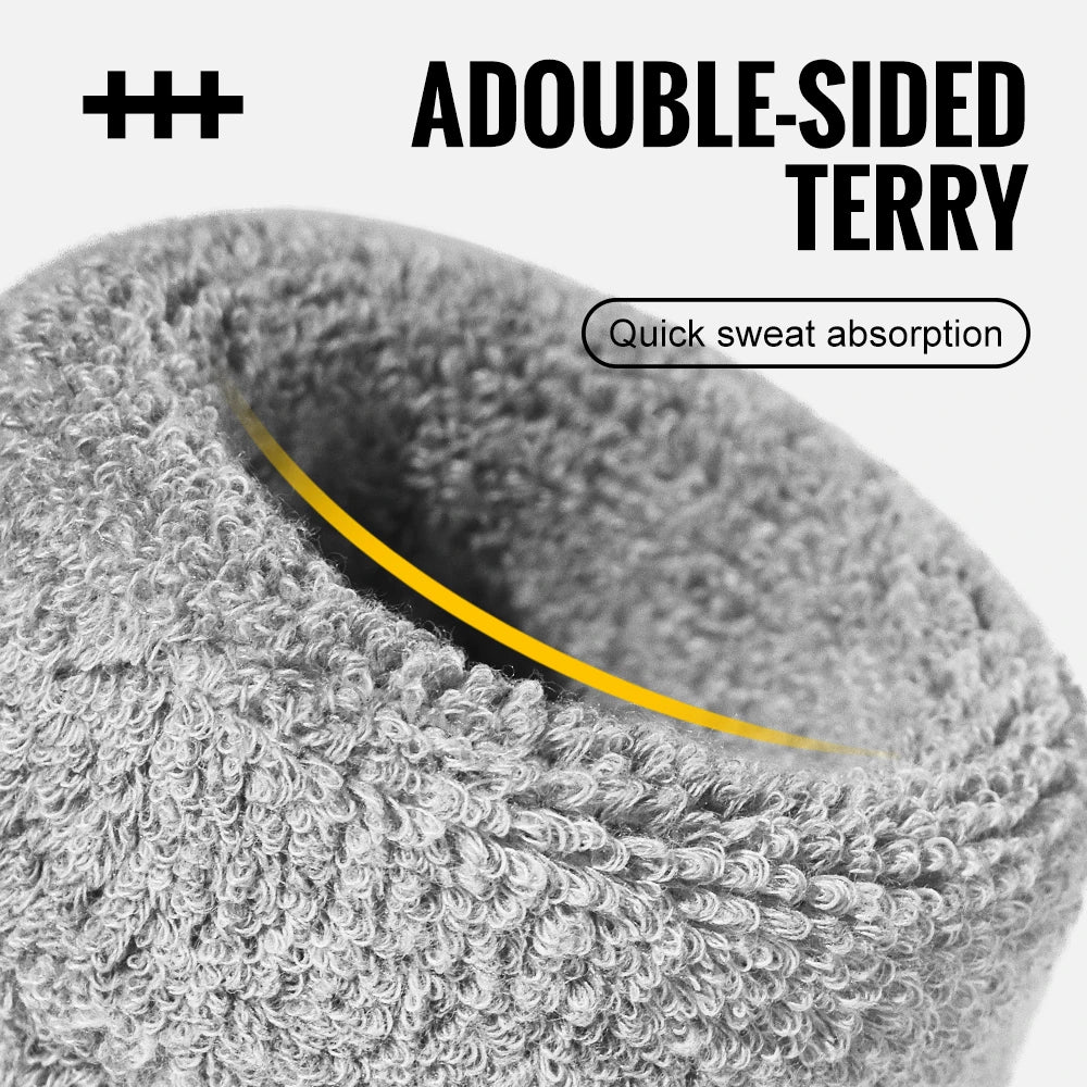 Terry Wristbands — Pair