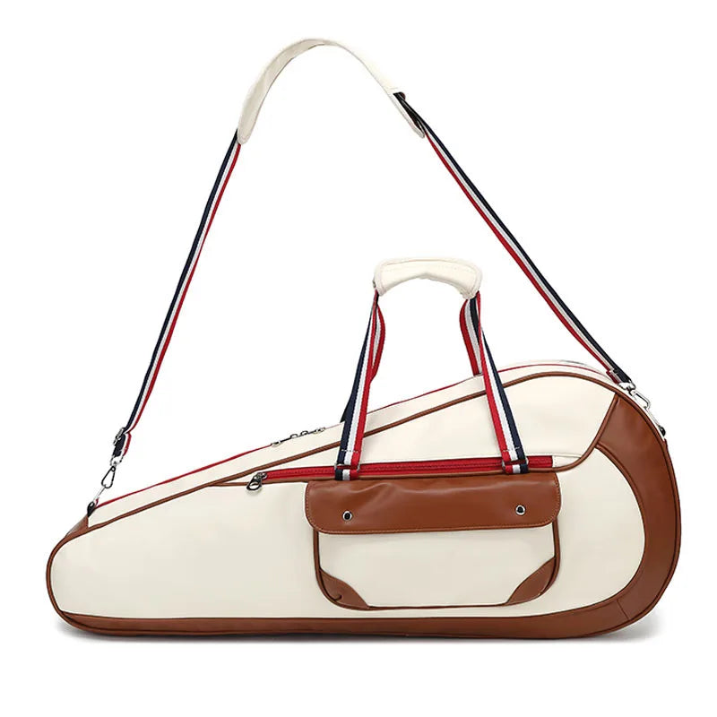 The Heritage Leather Racket Bag