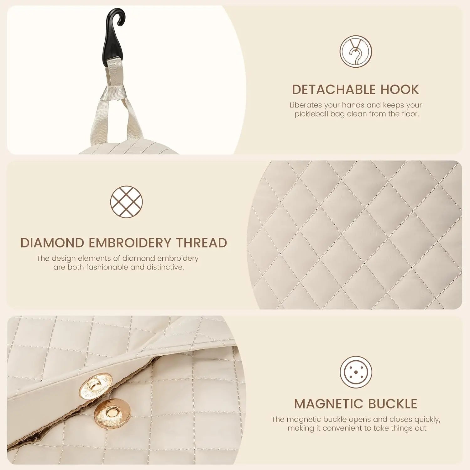 The Quilted Court Backpack