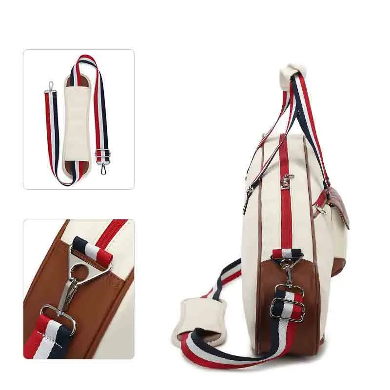 The Heritage Leather Racket Bag