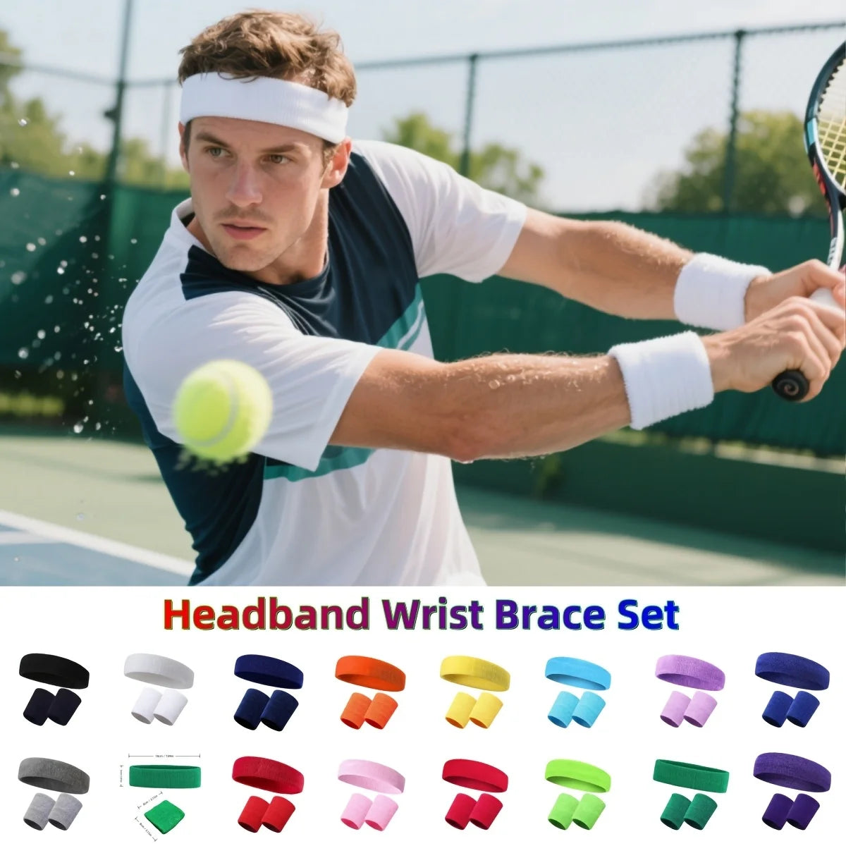The Court Headband Set — 3 Pack