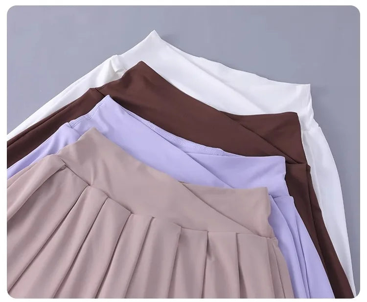 The Match Point Pleated Skirt