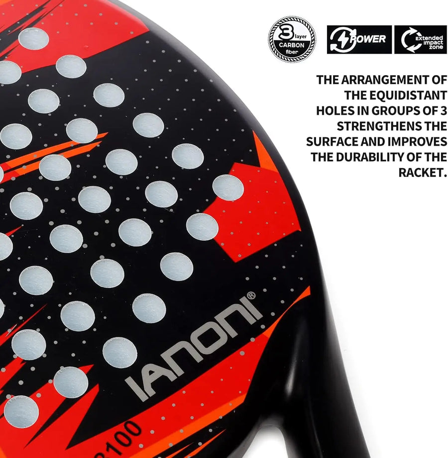 The Escape Round Padel Racket